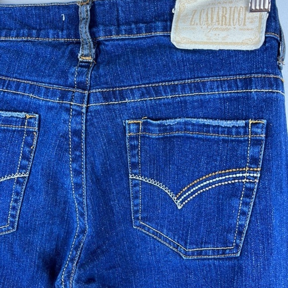 Z Cavaricci Jeans Vintage Denim Women's Bootcut Low Rise Pants Size 5 - Picture 10 of 14